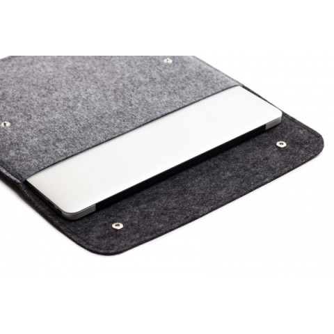 Чохол для ноутбука Gmakin для Macbook Pro 15 Black/Grey (GM05-15)