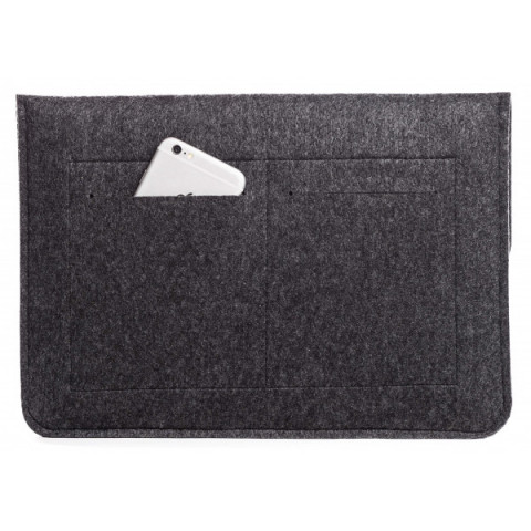 Чохол для ноутбука Gmakin для Macbook Pro 15 Black/Grey (GM05-15)