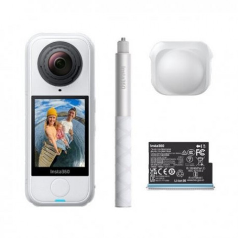 Екшн-камера Insta360 X4 Air Starter Bundle Arctic White (CINSAAFA/SE17)