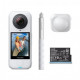 Екшн-камера Insta360 X4 Air Starter Bundle Arctic White (CINSAAFA/SE17)