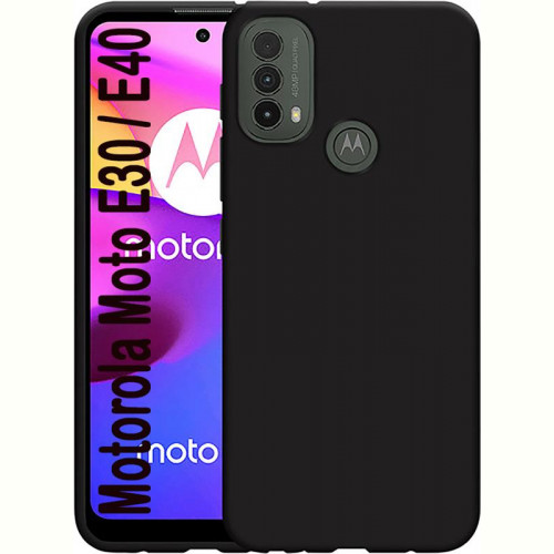 Чохол-накладка BeCover для Motorola Moto E30/E40 Black (707987)