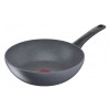 Сковорода ВОК Tefal Healthy Chef, 28см, алюміній, сірий