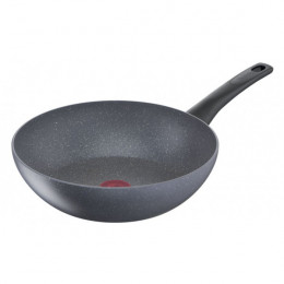Сковорода ВОК Tefal Healthy Chef, 28см, алюміній, сірий