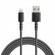 Кабель Anker Powerline Select+ USB - Lightning (M/M), 1.8 м, Black (A8013H11/A8013H12)