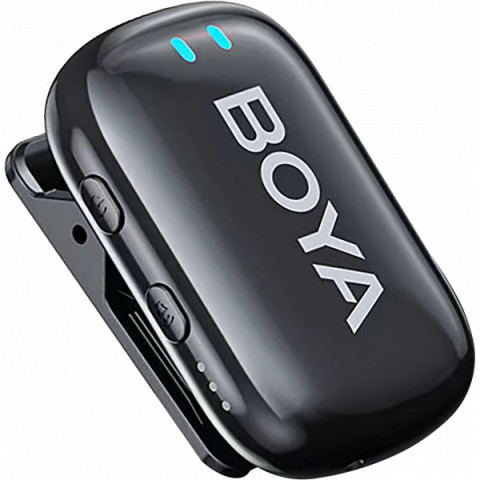 Бездротовий петличний мікрофон BOYA mini-18 TRS for camera Black Купити в Україні