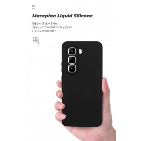 Чохол ArmorStandart ICON для Infinix Hot 50 Pro 4G Camera cover Black (ARM80972)