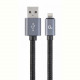 Кабель Cablexpert (CCB-mUSB2B-AMLM-6) USB 2.0 - Lightning, 1.8м, чорний