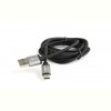 Кабель Cablexpert (CCB-mUSB2B-AMLM-6) USB 2.0 - Lightning, 1.8м, чорний