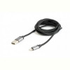 Кабель Cablexpert (CCB-mUSB2B-AMLM-6) USB 2.0 - Lightning, 1.8м, чорний