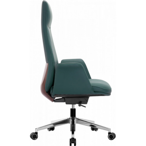 Офісне крісло GT Racer B-2119 Dark Green (leather)