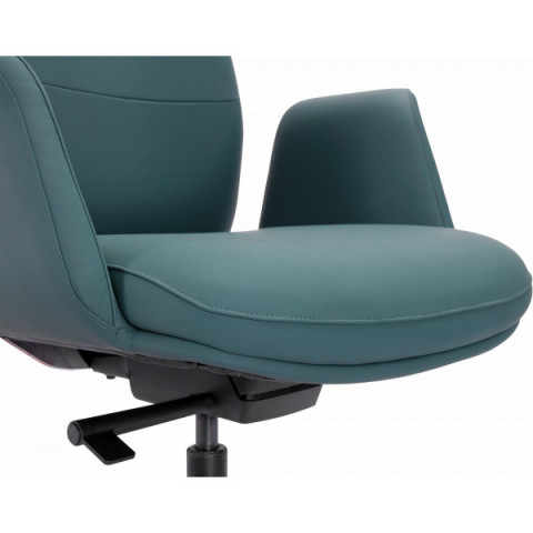 Офісне крісло GT Racer B-2119 Dark Green (leather)