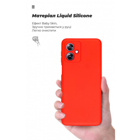 Чохол ArmorStandart ICON для Motorola G54 Power Camera cover Red (ARM70548)
