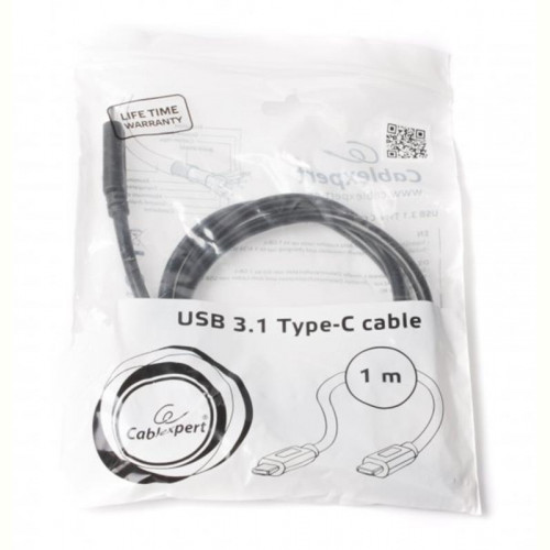 Кабель Cablexpert (CCP-USB3.1-CMCM-1M) USB 3.1 C/C, 1м