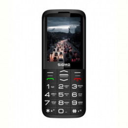 Мобільний телефон Sigma mobile Comfort 50 Grace Dual Sim Black