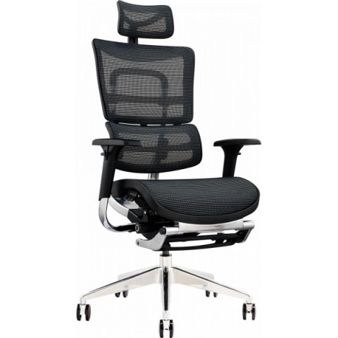 Офісне крісло GT Racer X-802L Black (W-21)