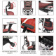 Офісне крісло GT Racer X-802L Black (W-21)