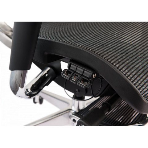 Офісне крісло GT Racer X-802L Black (W-21)