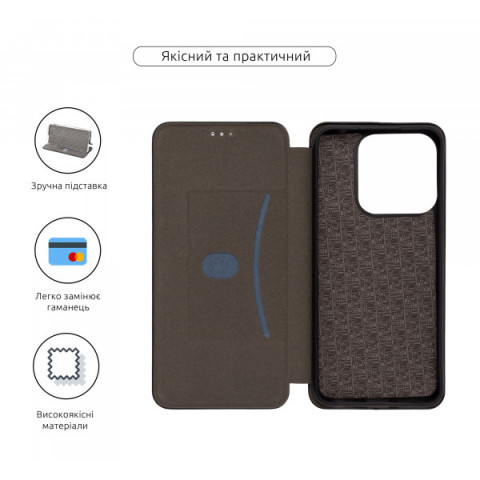 Чохол-книжка ArmorStandart G-Case для ZTE Nubia V70 4G Black (ARM82965)