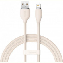 Кабель Baseus Jelly Liquid Silica Gel USB - Lightning (M/M), 2.4 A, 2 м, Black (CAGD000101)