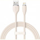 Кабель Baseus Jelly Liquid Silica Gel USB - Lightning (M/M), 2.4 A, 2 м, Black (CAGD000101)