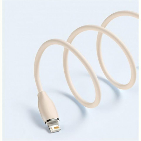Кабель Baseus Jelly Liquid Silica Gel USB - Lightning (M/M), 2.4 A, 2 м, Black (CAGD000101)