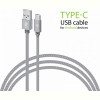 Кабель Intaleo CBGNYT1 USB-USB Type-C 1м Grey (1283126489136)