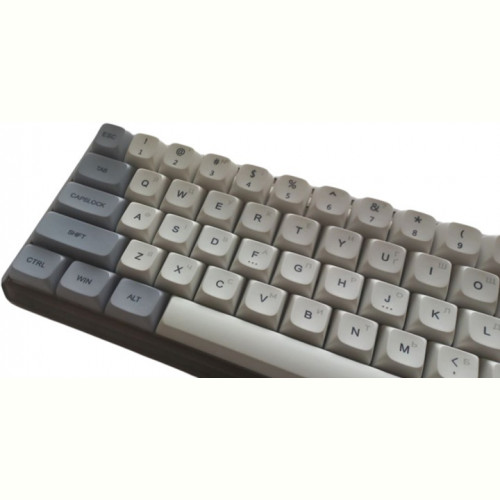 Клавіатура бездротова Motospeed Darmoshark K5 Gateron Yellow Pro Light Gray (dmk5lgypro)