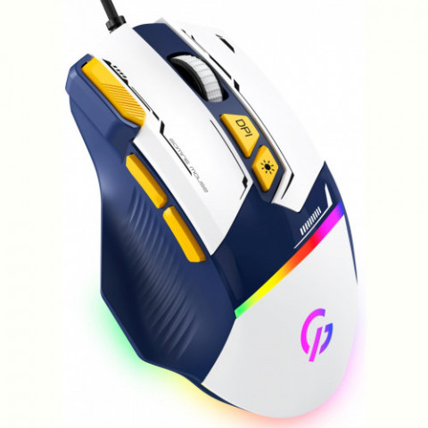 Миша GamePro GM300BL Blue-White