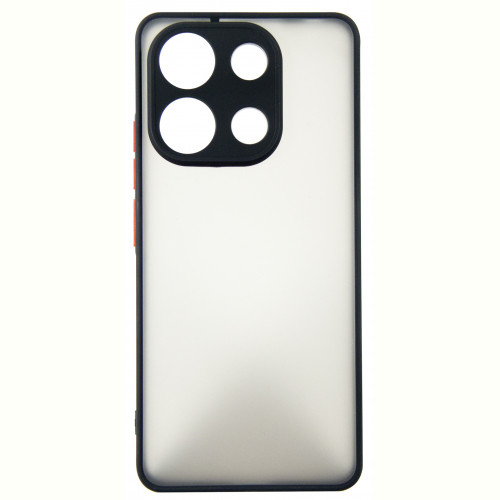 Чохол-накладка Dengos Matt для Xiaomi Redmi Note 13 4G Black (DG-TPU-MATT-140)