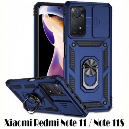 Чохол-накладка BeCover Military для Xiaomi Redmi Note 11/Note 11S Blue (707414)