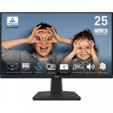 Монітор MSI 24.5" PRO MP251 D-Sub, HDMI, MM, IPS, 100Hz, 4ms, sRGB 101%