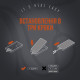 Ремінець для смартфону ArmorStandart Rope Black Tangerine with Clear holder (ARM86430)