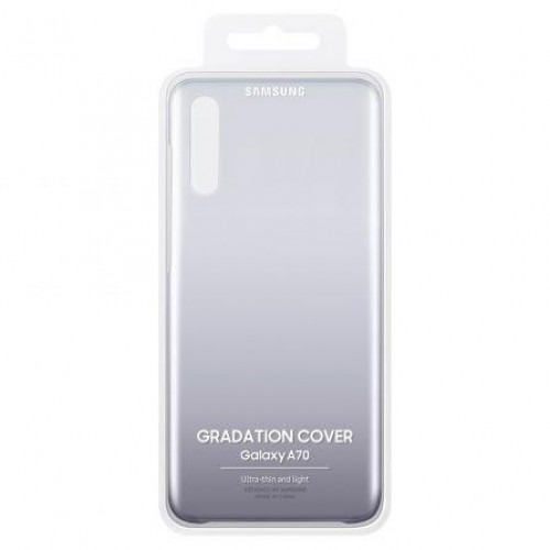 Чохол-накладка Samsung Gradation Cover для Samsung Galaxy A70 SM-A705 Black (EF-AA705CBEGRU)