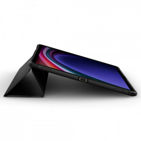 Чохол-книжка Spigen Rugged Armor Pro для Samsung Galaxy Tab S9+ 12.4 SM-X810/SM-X816 / Tab S10+ 12.4 SM-X820/SM-X826 Black (ACS06539)