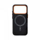 Чохол ArmorStandart LikeCarbon2 SE MagCase для Apple iPhone 17 Pro Kevlar Black Orange (ARM89164)