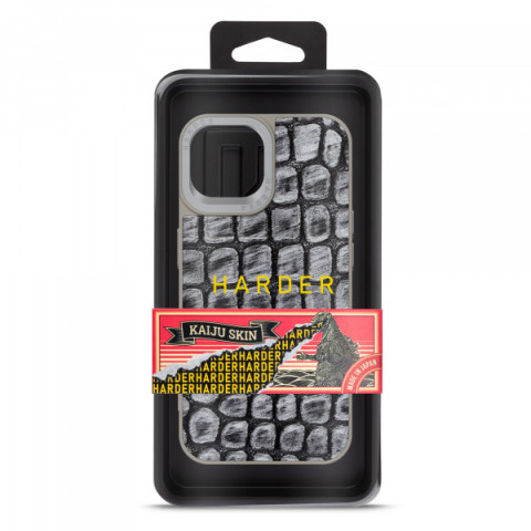 Чохол Harder Kaiju Skin для Apple iPhone 14 Grey (ARM76856)