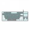 Клавіатура Aula Mechanical F3287 Grey/White keycap KRGD blue (6948391240954)