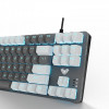 Клавіатура Aula Mechanical F3287 Grey/White keycap KRGD blue (6948391240954)