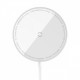 Бездротовий ЗП Baseus Simple Mini3 Magnetic Wireless Charger 15W silver Купити в Україні