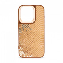 Чохол Harder Snake Pattern для Apple iPhone 15 Pro Beige (ARM76794)