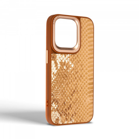 Чохол Harder Snake Pattern для Apple iPhone 15 Pro Beige (ARM76794)