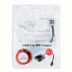 Адаптер Cablexpert (A-CM-DVIF-01) USB3.1 Type C - DVI, 0.15 м, чорний