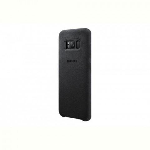 Чохол-накладка Samsung Alcantara Cover для Samsung Galaxy S8+ G955 Dark Gray (EF-XG955ASEGRU)