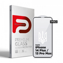 Захисне скло ArmorStandart Pro 3D LE для Apple iPhone 14 Plus / 13 Pro Max Black (ARM65655)