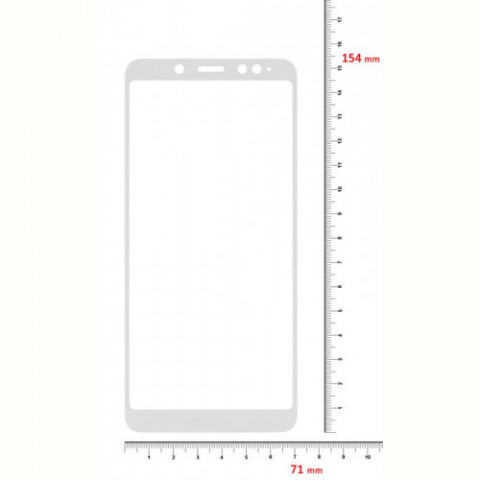 Захисне скло BeCover для Xiaomi Redmi Note 5 White (702226)