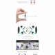 Пропелери лопаті гвинти SK для DJI Mavic Mini Quick Props (4шт) Silver (1005002954601448S)