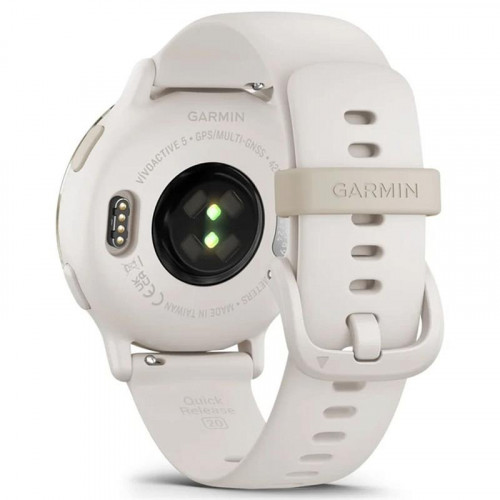 Смарт-годинник Garmin Vivoactive 5 Cream Gold Aluminum Bezel with Ivory Case and Silicone Band (010-02862-5B)