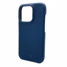Чохол iLera NAPA Leather Case 1.0 для iPhone 15 Pro Deep Blue (iLNPCS1015PrDEBl)
