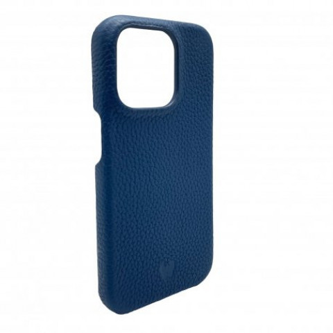 Чохол iLera NAPA Leather Case 1.0 для iPhone 15 Pro Deep Blue (iLNPCS1015PrDEBl)