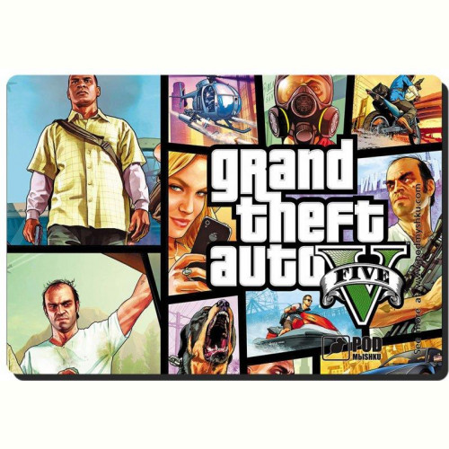 Ігрова поверхня Podmyshku Game GTA 5-1-М